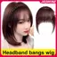 JASMINE Bện Nổ Tổng Hợp Nổ Tóc Nối Dài Giả Viền Tóc Tự Nhiên Kẹp Tóc Trên Tóc Cho Nữ Vô Hình Tự Nhiên JASMINE