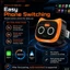 INOVAGEN 2 trong 1 Mini Không Dây CarPlay Android Auto Adapter USB-A Dongle Có Dây Sang Không Dây CarPlay Adapter Cắm Và Chạy Tự Động Kết Nối Cho Nhà Máy Ô Tô Có Dây