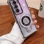 Trong Suốt Cho OPPO Reno 12 Pro Reno 11 Reno 10 Pro Reno 12F Reno 11F 5G Ốp Lưng Thẩm Mỹ Từ Trong Suốt Vỏ Mềm Hỗ Trợ Chống Sốc Điện Thoại Bảo Vệ Camera