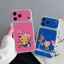 Y2K Thành Phố Dễ Thương Màu Đen Hottie KittyCat Ốp Lưng Điện Thoại Vivo X300 X300S X200 FE X200T X200S X100 X100S X90S X80 X70 X60 X50 G2 V21 V20 Pro Plus V15 5G 4G Vỏ Mềm Da PU