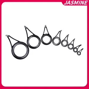 JASMINE 8 Chiếc 8 Kích Thước Cần Câu Hướng Dẫn Đầu Vòng Tròn Cực Bộ Sửa ChữaFishing JASMINE