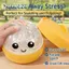 GE Hấp Bun Pinch Mềm Mô Phỏng Bánh Mì Đàn Áp Đồ Chơi Dễ Thương Bóp Để Bàn Đồ Trang Trí Cho Văn Phòng Lớp Học 1 Cái VN