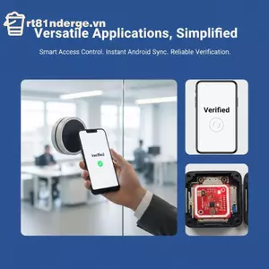 Bộ mô-đun RFID GE PN532 NFC Bộ dụng cụ người dùng không dây V3 1 Bộ đầu đọc Thẻ IC S50 cho các ứng dụng truy cập an ninh VN