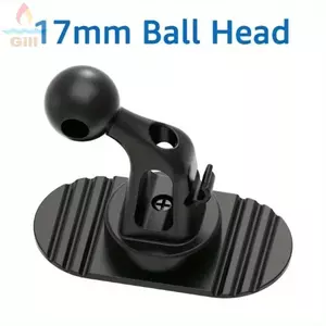 Giá đỡ điện thoại ô tô GILL, Giá đỡ điện thoại di động xoay 360 độ an toàn, Giá đỡ đầu bóng 17mm di động Giá đỡ điện thoại di động trên ô tô Giá đỡ bảng điều khiển