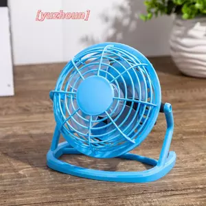 Xoay 4 Inch USB Để Bàn Mini Làm Mát Im Lặng Quạt Cho Văn Phòng Laptopputer Notebook PC Mùa Hè Máy Làm Mát Không Khí