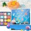 SRVN Kids Mega Bubble Bath s 12 chiếc với đồ chơi đại dương tự nhiên và bất ngờ để đi tắm.
