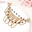 HFSHY Nhiều Lớp sel Cổ Pin Trâm Xếp Lớp Áo Sơ Mi Cổ Dây Xích Có Kẹp Trái Tim Cho Học Sinh Mặc VN