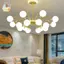 Bóng đèn thủy tinh màu trắng cho bóng đèn E14 / E27 Phụ kiện mở đèn thủy tinh Thay thế quả cầu hoặc chụp đèn ELWW