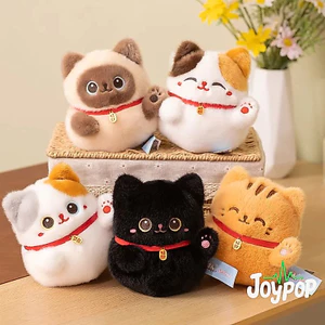 Spike Price Creative Lucky Cat Plush Doll Phong cách dễ thương Sanhua Cat Papa Music Doll Table with Doll Gift- * & &