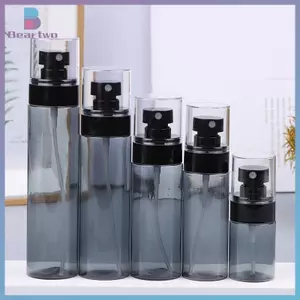< beartwo > 1Pc 30ml 60ml 80ml 100ml 120ml Chai có nắp trong suốt Xịt mịn Đóng chai phụ Du lịch Chai mỹ phẩm nhỏ cầm tay Mới