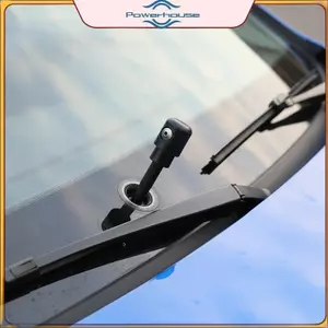 Vòi phun rửa kính chắn gió phía sau POWER 1 2 6 chiếc có thể điều chỉnh với T5 Golf Mk4 Mk5 Mk6 94-09 Giải pháp bảo trì ô tô hiệu quả.