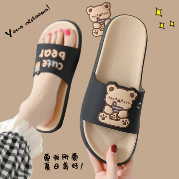 🔥[Giảm Giá Khuyến Mãi]🔥 Dép Dễ Thương Nữ Mùa Hè Phong Cách Mới Trong Nhà Phòng Tắm Nhà Tắm eva Mặc Ngoài Trời Dép Gia Đình Dép Nữ