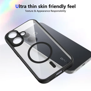 Ốp lưng Vivo V60 Lite 5G Vỏ từ tính trong suốt mờ cho ốp điện thoại Vivo V60 Lite 4G