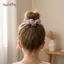 AqToCna Hình Hoa Tóc Scrunchies In Hình Trái Tim Dễ Thương Độ Đàn Hồi Cao Không Trượt Dây Tóc Cho Bé Gái Mặc Cả Ngày Yoga AqToCna