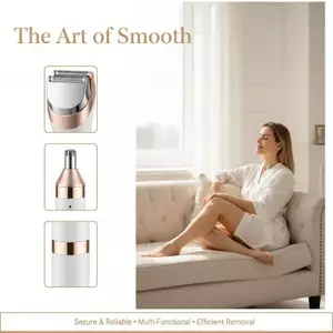 Máy cạo râu điện dành cho nữ Máy cạo lông Dao cạo không dây chống nước cho mặt Bikini nách Chân Máy tẩy lông cơ thể Mới