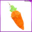 Mặt dây chuyền ba lô treo móc khóa Carrots Hide Bunny. Móc khóa phụ kiện