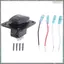 Công tắc Rocker LED đôi với Bộ bảng điều khiển 4 chân - (ON) SPDT Công tắc tạm thời tự động / thủ công cho thuyền biển Du thuyền chống nước