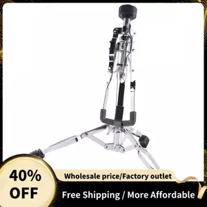 Đế trống Snare, Chân đế trống Snare buổi hòa nhạc Đế Snare có thể điều chỉnh Nẹp đôi cho trống 8 inch-14 inch, Trống lưỡi thép
