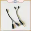 Cáp chia âm thanh nam sang nữ POWER 3,5mm Bộ chuyển đổi Y để chia sẻ tai nghe trong ô tô và gia đình Thiết kế bền bỉ.