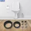 <cosyh>Toilet Cistern Parts Home Maintenance Tool Secure Connection Rubber Seals