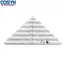 <cosyh>Fabric Ruler Acrylic DIY Quilting Multifunctional Triangular Cutting Guide