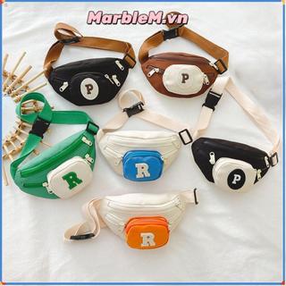 Túi trẻ em MARBLEM, Túi đeo ngực bằng vải nhiều lớp, Túi đeo chéo dung tích lớn nhẹ