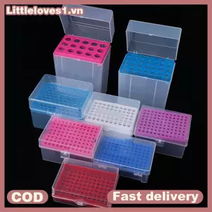 Littleloves1 10ul / 200ul / 1ml / 5ml / 10ml Nhựa Phòng Thí Nghiệm ttor Đầu Hộp Thí Nghiệm tte Tip Holder Box Microtte Nhựa VN