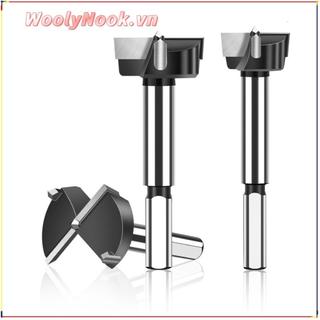 Mũi khoan bản lề WOOLYNOOK, Mũi khoan ba mũi 12-22mm, Máy cắt lỗ cacbua vonfram hợp kim