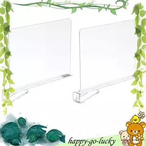 Kệ chia Acrylic tủ quần áo để ngăn quần áo tổ chức rõ ràng, vách ngăn kệ sách