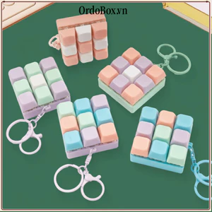 Bàn phím đồ chơi Fidget ORDOBOX, Thiết kế chín phím Màu sắc ngẫu nhiên Đồ chơi nút móc khóa, Nút bàn phím vui nhộn Phong cách Móc khóa được lắp ráp tự do Đồ chơi giảm căng thẳng Đồng hành du lịch