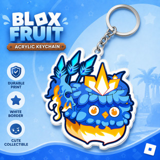Ganci / Gantungan Kunci Akrilik ROBLOX BLOX FRUIT (40+ FRUIT) - ROCKET FRUIT