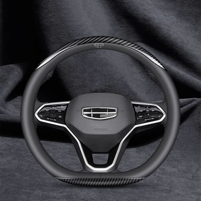 Vỏ vô lăng GEELY Emgrand Coolray Okavango Azkarra X50 X70 Bao bọc vô lăng da Phụ kiện
