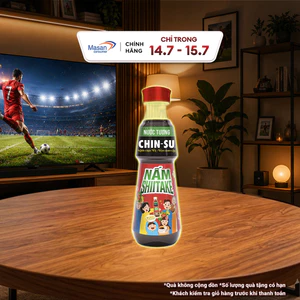 Nước Tương CHIN-SU Nấm Shiitake Chai 330ml