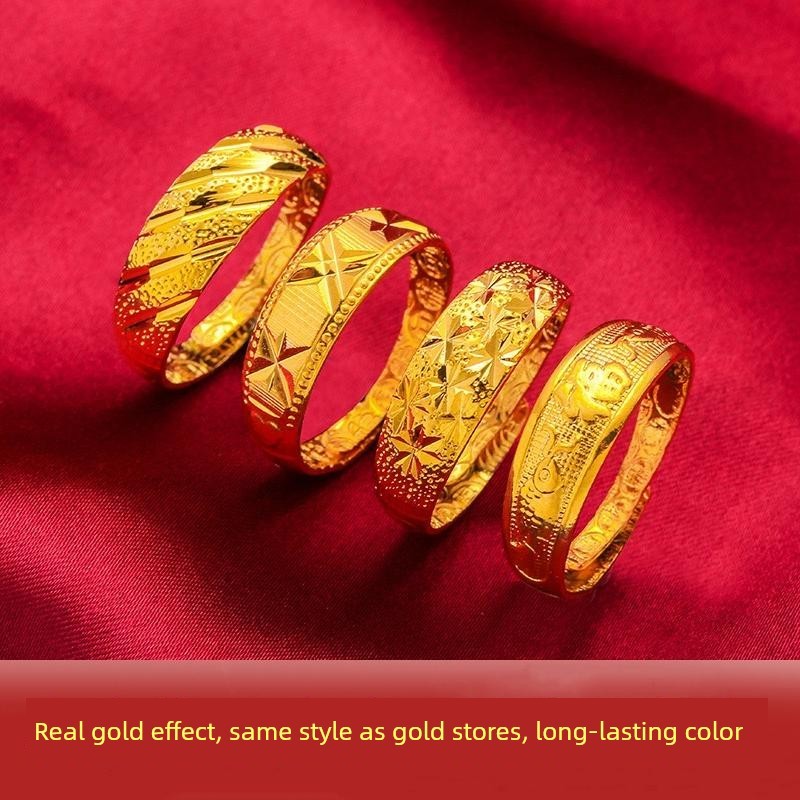 Gold-Plated Couple Rings by globe_mellow_store3.vn