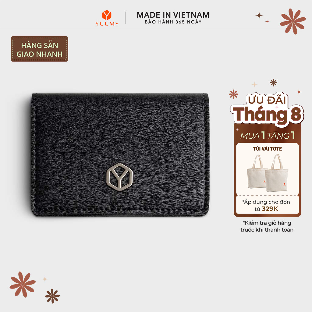 Ví Yuumy (Thời trang nữ cầm tay mini đựng thẻ – Ví da Seasand YV115)
