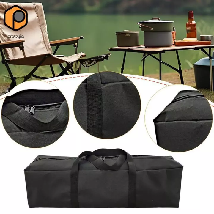 Túi Bảo Quản prettyia Cho Thiết Bị Cắm Trại, Túi Lều, Dụng Cụ Sắp Xếp Đa Năng Có Dây Kéo Cho Thiết Bị Cắm Trại, Cột Lều, Chuyến Đi Cắm Trại – 6