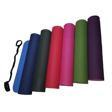 Thảm yoga hai màu TPE 183*61*0.8CM, thảm tập yoga, thảm khiêu vũ, thảm tập cho người mới bắt đầu, thảm trải sàn tại nhà.