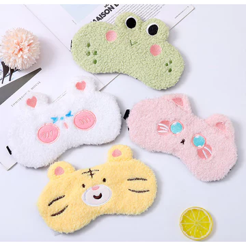bịt mắt ngủ mềm mại bịt mắt ngủ cao cấp Dễ Thương Dễ Thương Sang Trọng Động Vật Trẻ Em Che Mặt nạ Mắt Ngủ Chuyên Dụng Nóng Ice Pack Mềm fufu Hoạt Hình Dễ Thương Mặt nạ Bảo Vệ Mắt