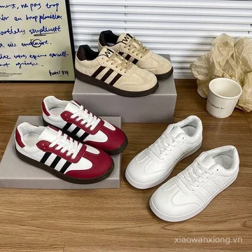 Mới Retro Đức Giày Tập Luyện 2025 Phong Cách Mới Phù Hợp Với Giày Thể Thao Thông Thường Giày Thể Thao Giày Thể Thao Giày Đơn Nữ Bán Chạy IVG