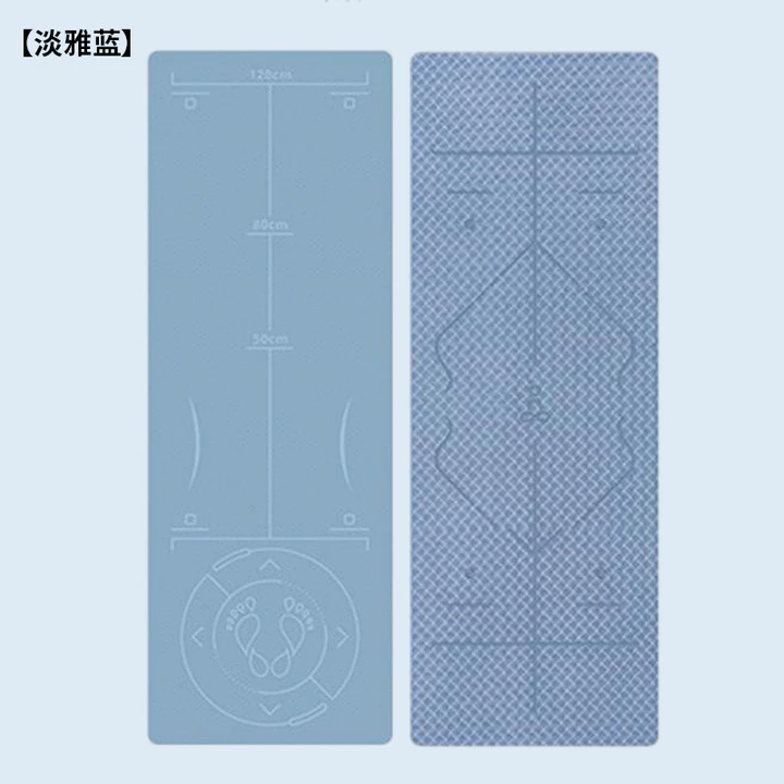 Thảm tập Yoga Chống trượt Dày Thảm tập thể dục Hộ gia đình tpe Thảm tập Yoga Nhảy dây Tắt tiếng Thảm hấp thụ sốc Thảm thể thao J3MX – 7