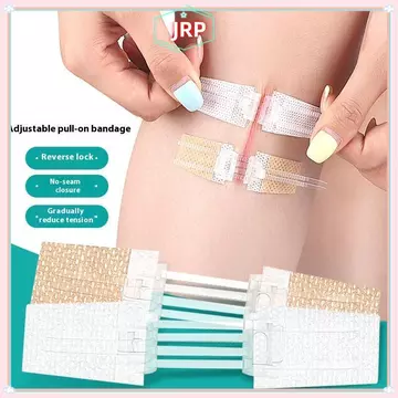 JRP Dây Kéo Dây Buộc Vết Thương Đóng Miếng Dán Huyết Áp Miếng Dán Vết Thương Nhanh Không Có Vết Thương Dây Kéo Ngoài Trời Ban Nhạc-Aid Di Động Qui Chép Vết Thương JRP