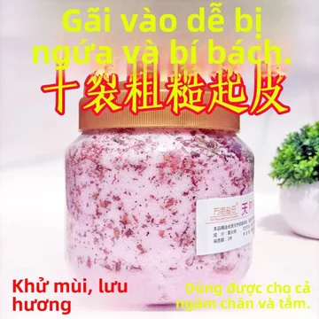Muối ngâm chân chuyên dụng da chân khô nứt bong tróc mùi hôi ngâm thư giãn 500g