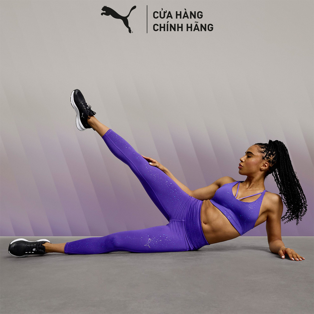 Quần Dài Tập Luyện PUMA Nữ INTERGALACTIC HW 7/8 TIGHT Lapis Lazuli Màu Xanh