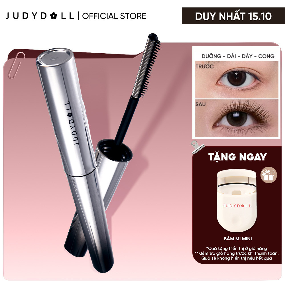 [Tổng Hợp] Mascara JUDYDOLL Giữ Cong Dài Mi Chống Nước Chống Lem Lâu Trôi 2g/3g