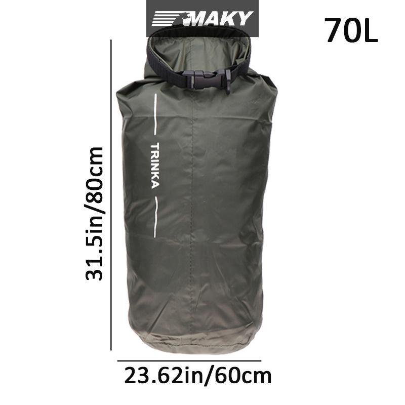 Newwellknownepic 8L 40L 70L Túi đựng đồ chống nước Du lịch ngoài trời Túi đựng cho Boag Kayaking Canoeing Floag Túi đựng khô VN