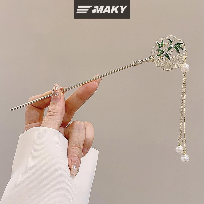 Newwellknownepic Cổ Điển Trung Quốc Tóc Dính Chân Nữ Hoa Ngôi Sao Tươi Handmade Kẹp Tóc Quyến Rũ Phụ Kiện Trang Sức Đồ Trang Trí Tóc VN