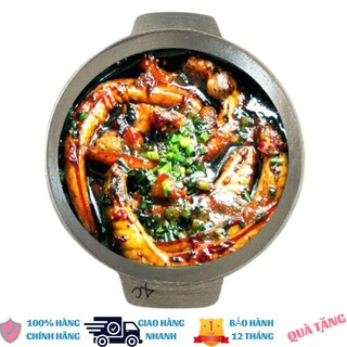 Nồi Gang Mini Kho quẹt, kho cá...Gang nguyên khối nhẹ dễ sử dụng