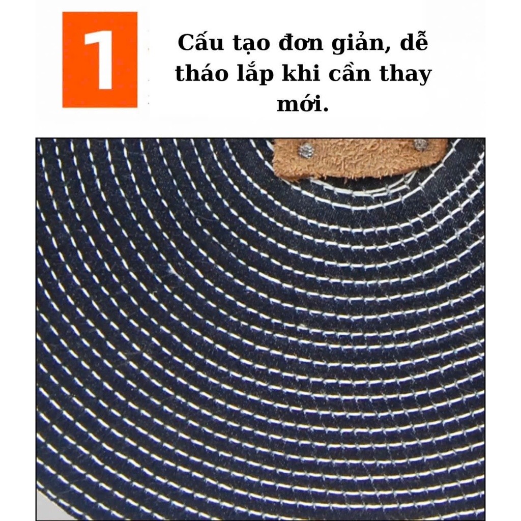 Bánh vải đánh bóng,bánh vải jean đánh bóng,bánh vải đánh bóng inox,bánh vải đánh bóng kim loại,bánh vải mài bóng,bánh