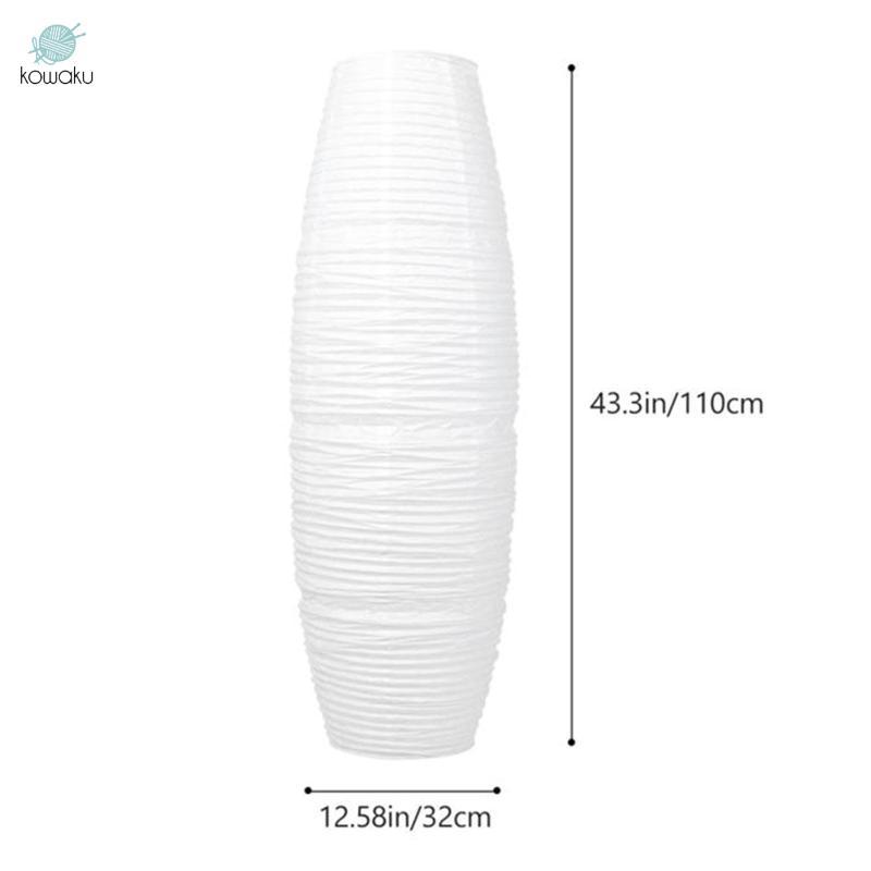 Đèn sàn giấy Bóng đèn đứng phong cách Nhật Bản Tấm che đèn, 100x32cm