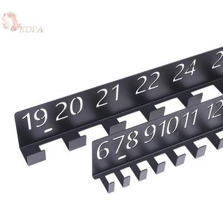 Giá đỡ cờ lê treo tường KOPA Giá đỡ vít treo tường bằng kim loại hạng nặng có khe cắm đánh số VN